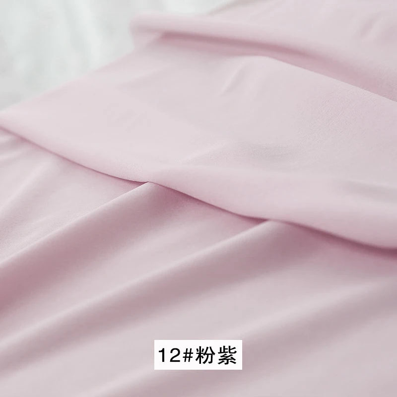 Tissu de doublure élastique doux et respirant de 150x50cm/500cm pour doublure de robe, doublure de vêtement de protection solaire pour chemise de base, tissu DIY fait à la main