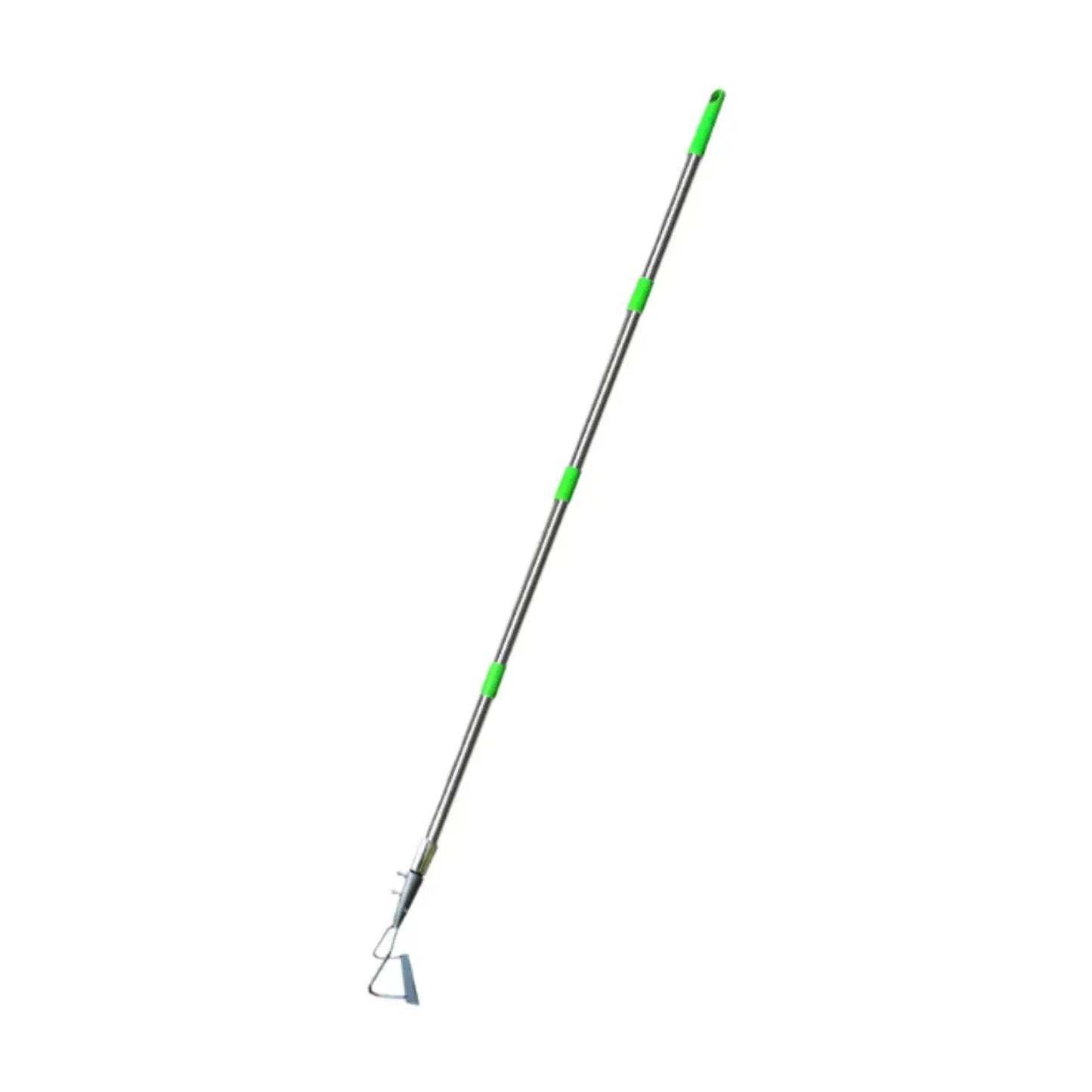 Outil de sarclage à main, désherbeur racleur cultivateur à long manche, usage intensif, idéal pour désherber sans se pencher