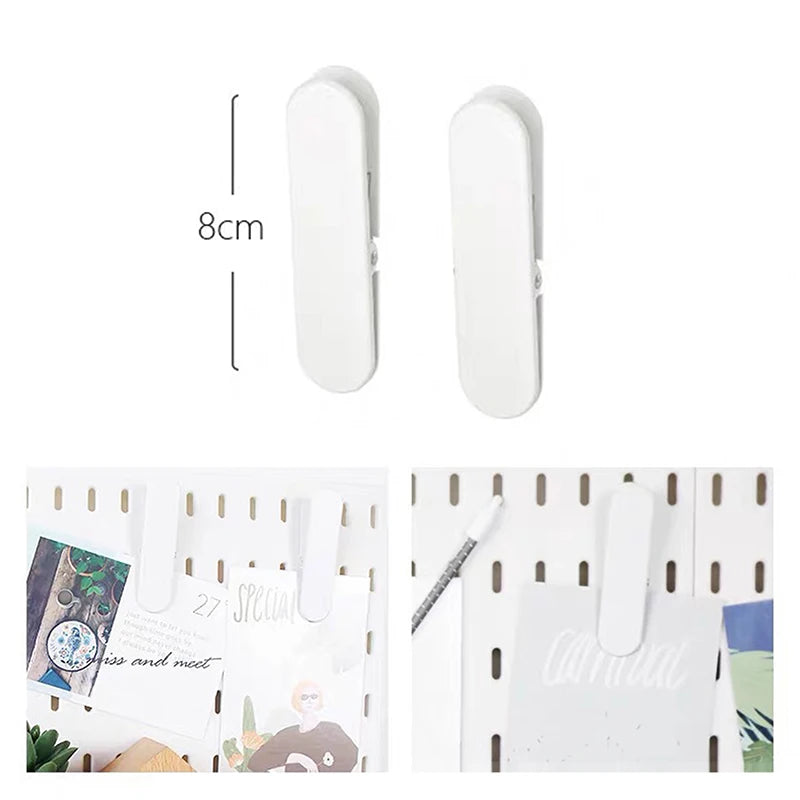 Wall Shelf Pegboard Display DIY Pegboard Kit Hole Board For Wall Panels Home Decor Hanging Shelf Decoration