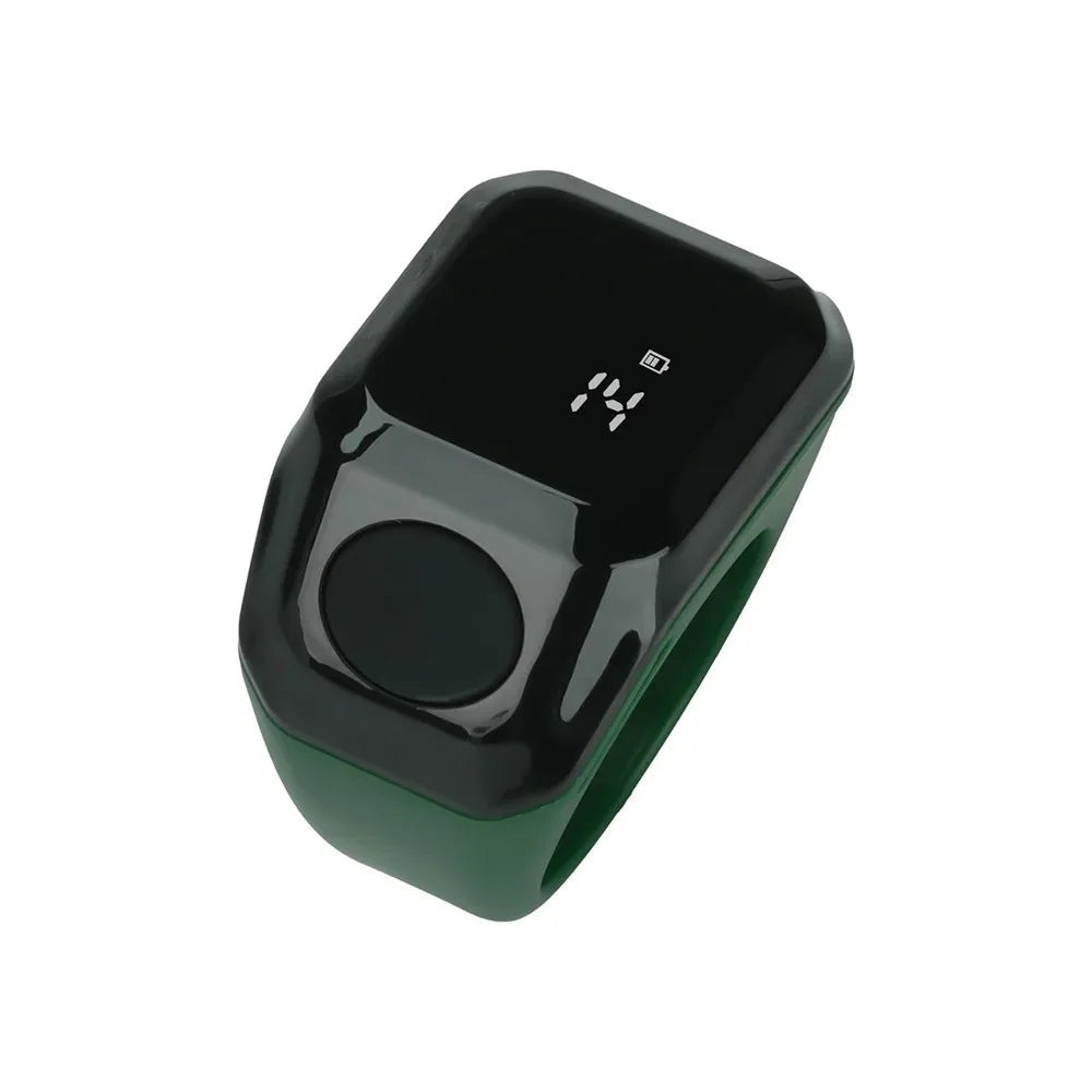 Mini Smart Ring Zähler OLED Display Typ-C wiederaufladbar Bluetooth Zählordnungsring Touch-Bedienung tragbarer Zikr-Ring