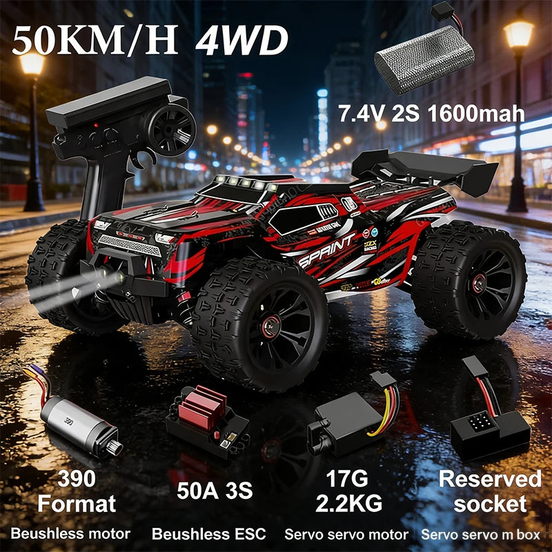 SG116MAX SCY9522 1:16 High Speed Drift Racing 80KM/H Brushless Motor 4WD 9522PRO 50KM/H RC Car Off Road Car Toys For Kid Gift