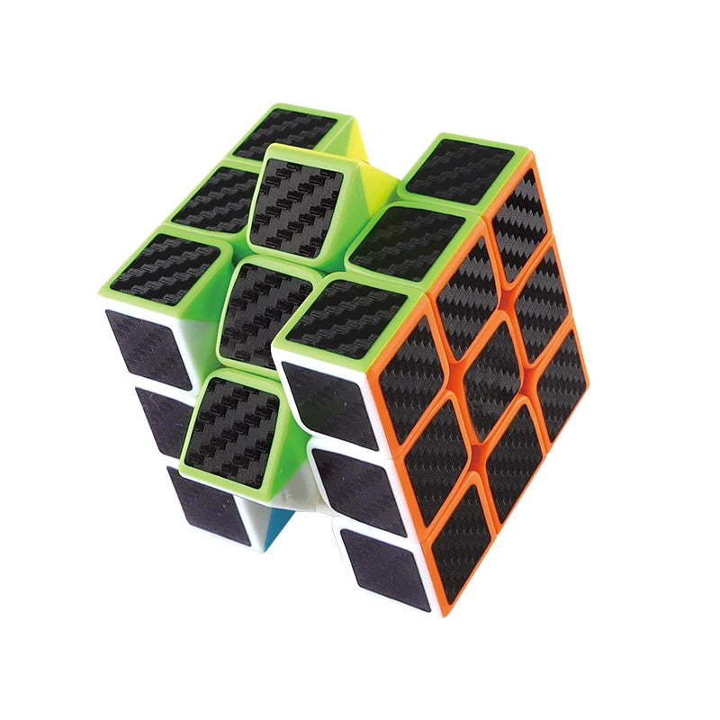 Carbon Fiber Professor's Cube Starry Cube 3X3 4X4 5x5 Speed Puzzle Kinderspielzeug Anti-Stress-Spielzeug für Kinder Geschenke