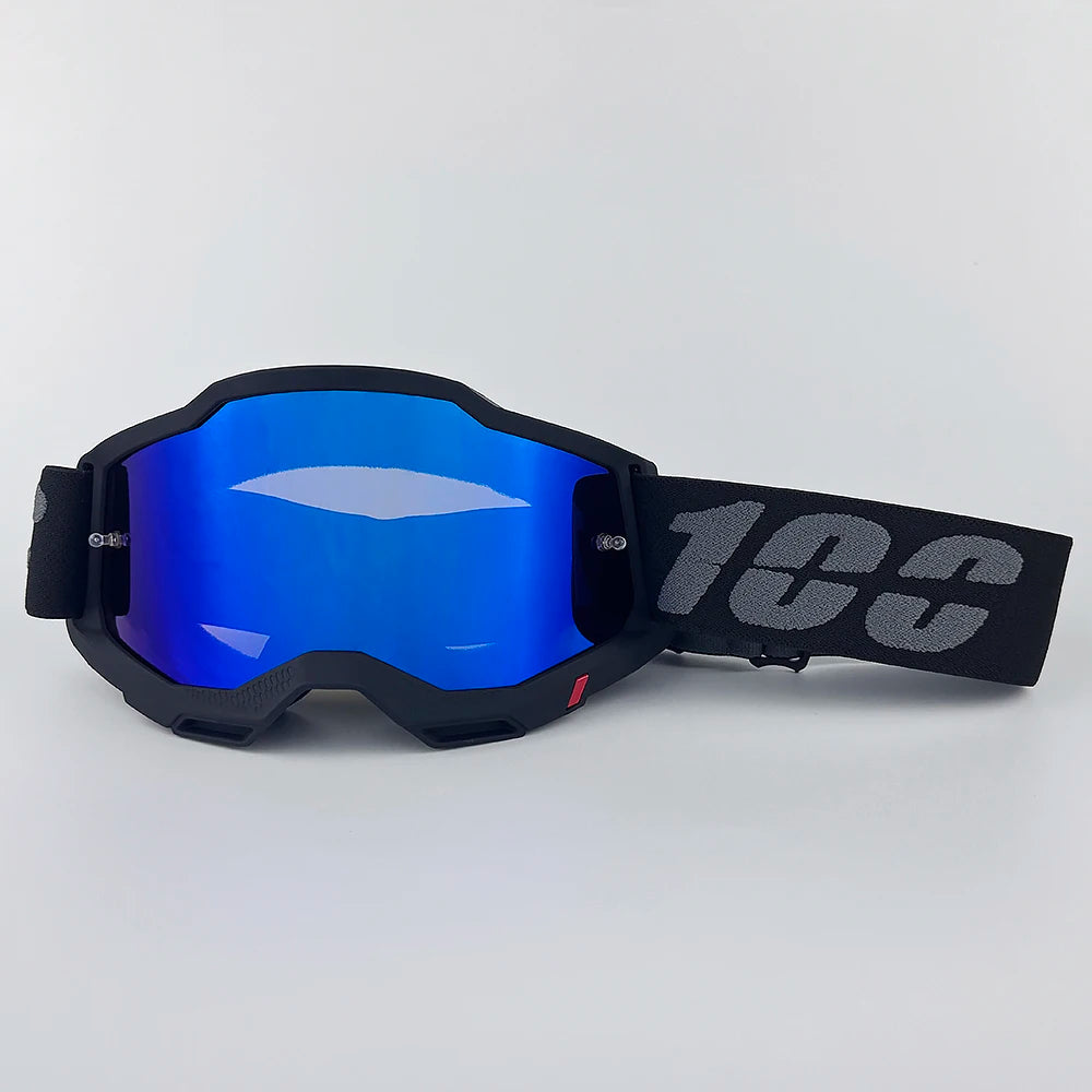 100 Motocross Goggle Glasses MX Off Road Masque Helmets Goggles Ski Sport Gafas for Motorcycle Dirt Bike Glasses and bag