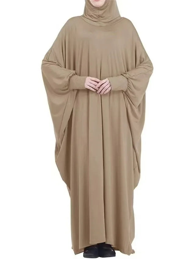 2025 Nouvel Abaya Musulman à Capuche de l'Aïd du Ramadan pour Femmes, Robe de Prière Amira Une Pièce, Robe Hijab Turque, Caftan, Vêtement Maxi Long