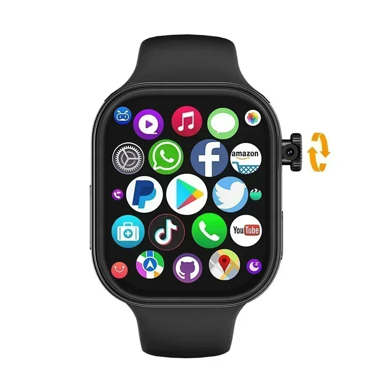 La smartwatch Android 4G VP99 dispose d'une caméra rotative à 180°, d'un emplacement pour carte SIM, du suivi GPS, de la connectivité WiFi, d'un espace de stockage de lecture et de la voix IA.