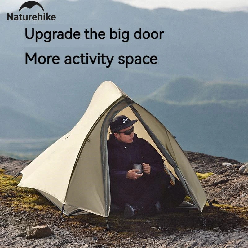 Naturehike Cloud Up Pro Tent 1/2/3 Person Lightweight 20D Nylon Waterproof Outdoor Camping Hiking Backpacking Ultralight Tent