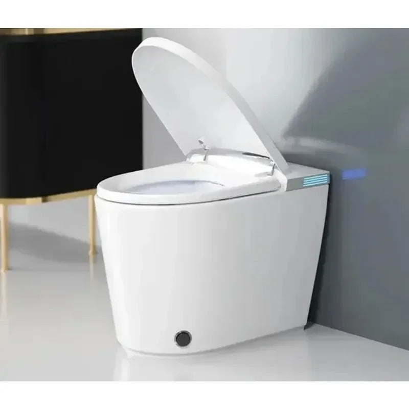 Smart Toilet, Inodoros Inteligente Ferngesteuertes automatisches WC mit elektrischer Spülung, Bidet, einteiliges intelligentes Becken