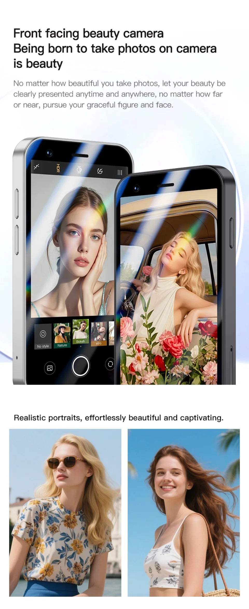 SOYES A17 Mini Android8.1 Smartphone 3.0 Zoll 2GB RAM 16GB ROM Dual SIM Standby Play Store 3G kleines Telefon