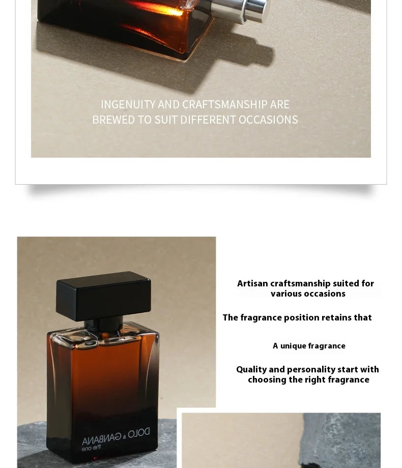 Original JEAN MISS 50ml Men Eau De Parfum Arabesque Woody Fougere Fragrance Long Lasting Male Perfume Spray Gift For Him