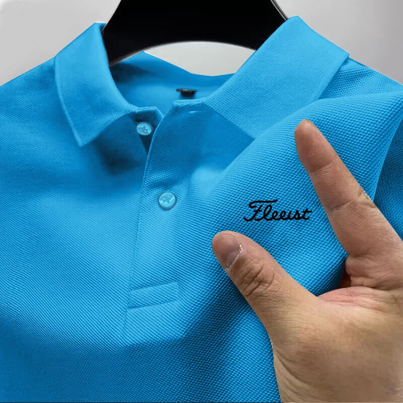 Herren Freizeit Polohemd Kurzarm, Oberteil bedruckt mit Street Letters, Hohe Qualität, Business, Sommer, Neu, S-4XL, 2026