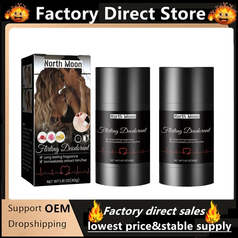 Pheromone Solid Balm Körperparfüm Charmanter Duft Langanhaltend Geschenke für Frauen Männer für Dating Valentinstag Parfüm