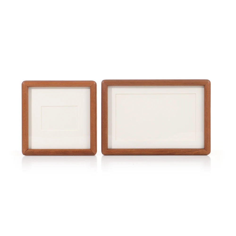 New 6/7/8 Inch Black Walnut Photo Frame Simple Handmade Mortise Tenon Photo Frame Real Wooden Picture Frame