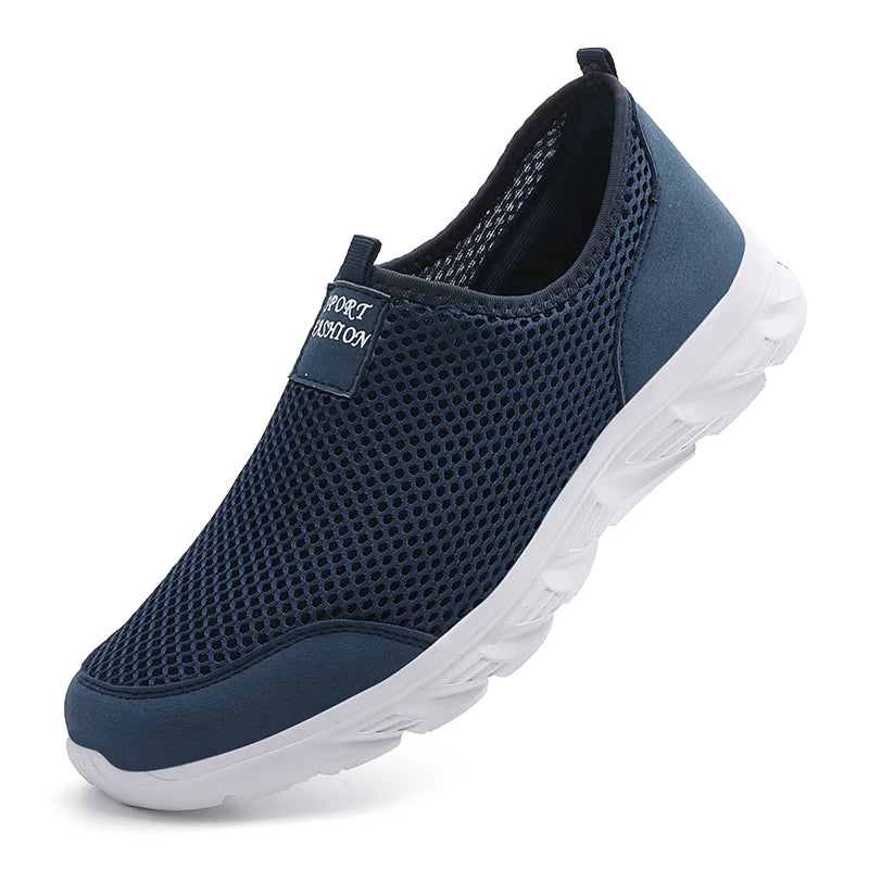 Nouvelles Chaussures de Course pour Hommes Chaussures de Sport Respirantes Légères Tendance Été en Maille Respirante pour Hommes Grandes Tailles 38-47