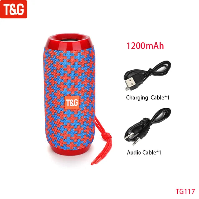Kabelloser tragbarer Bluetooth Lautsprecher Caixa De Som Blutooth Musik Sound Box Für Radio FM Subwoofer Blootooth Audio Hand Free Baffe