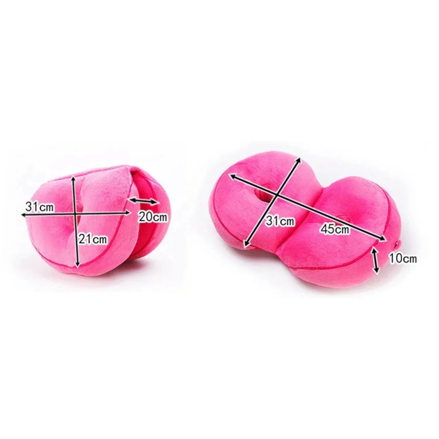 Orthopedic Cushion Pelvis Pillow Lift Hips Up Seat Cushion Pressure Relief Ass Cushion Tailbone Coccyx Orthopedic Medical Seat