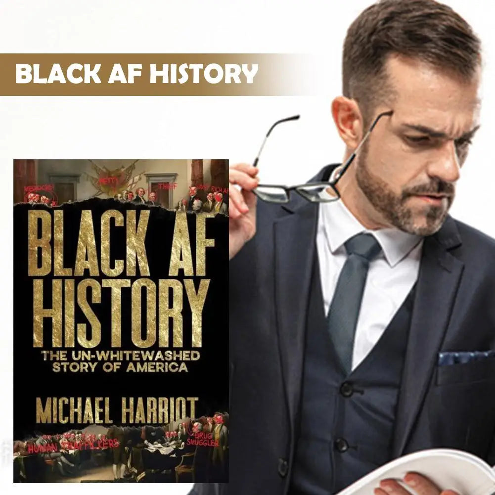 Livre d'histoire Black AF The Un-Whitewashed Story of America Livre anglais