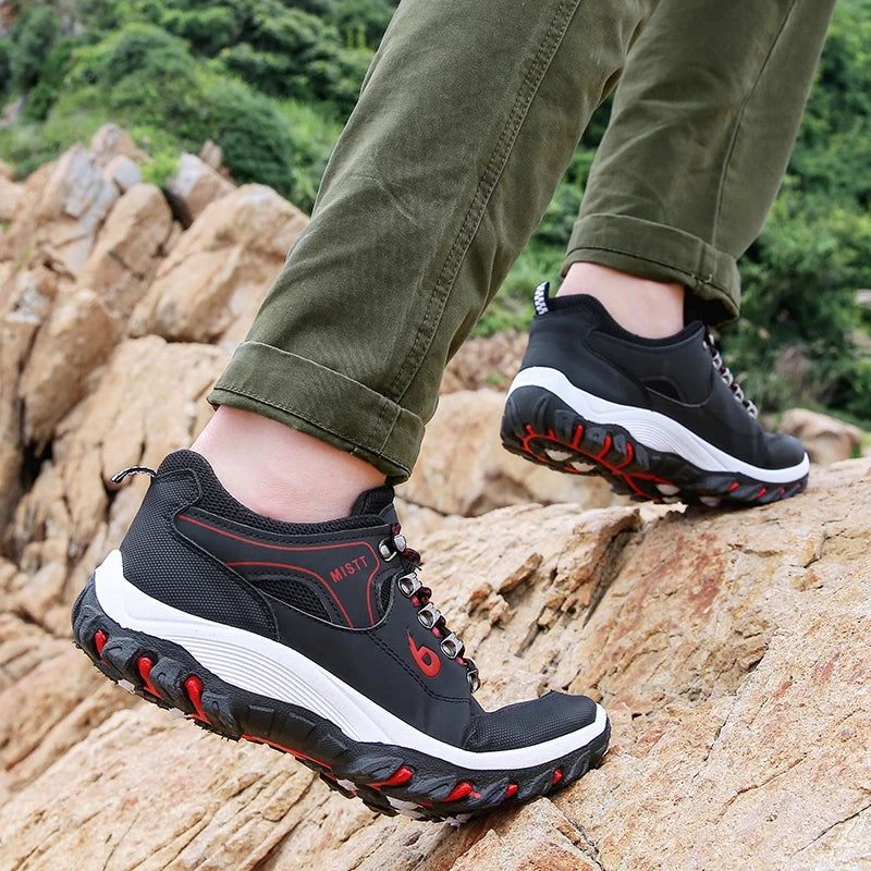 Chaussures de Randonnée pour Homme Camping Course Marche Jogging Baskets Bottes Imperméables Antidérapantes Chaussures de Sport Zapatos Hombre