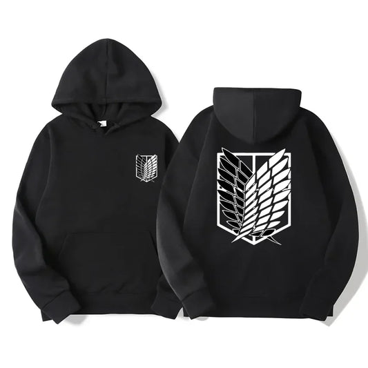 Attack on Titan Hoodie - Anime Pullover Sportswear