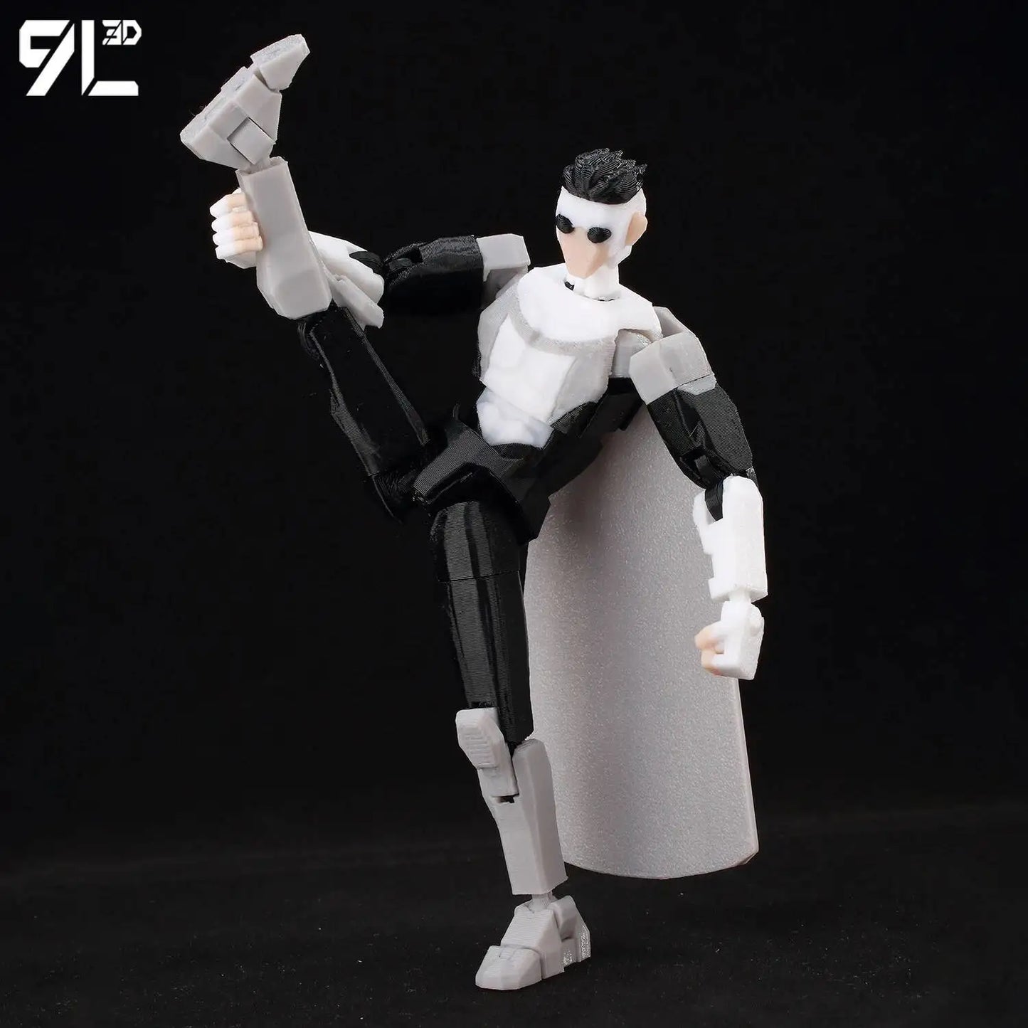 9L3D Lucky 13 Invincible Boy Conquer Omni Action Figure 3D Printed Anime Model Multi-Jointed Poseable Collectible Toy Gift Fan