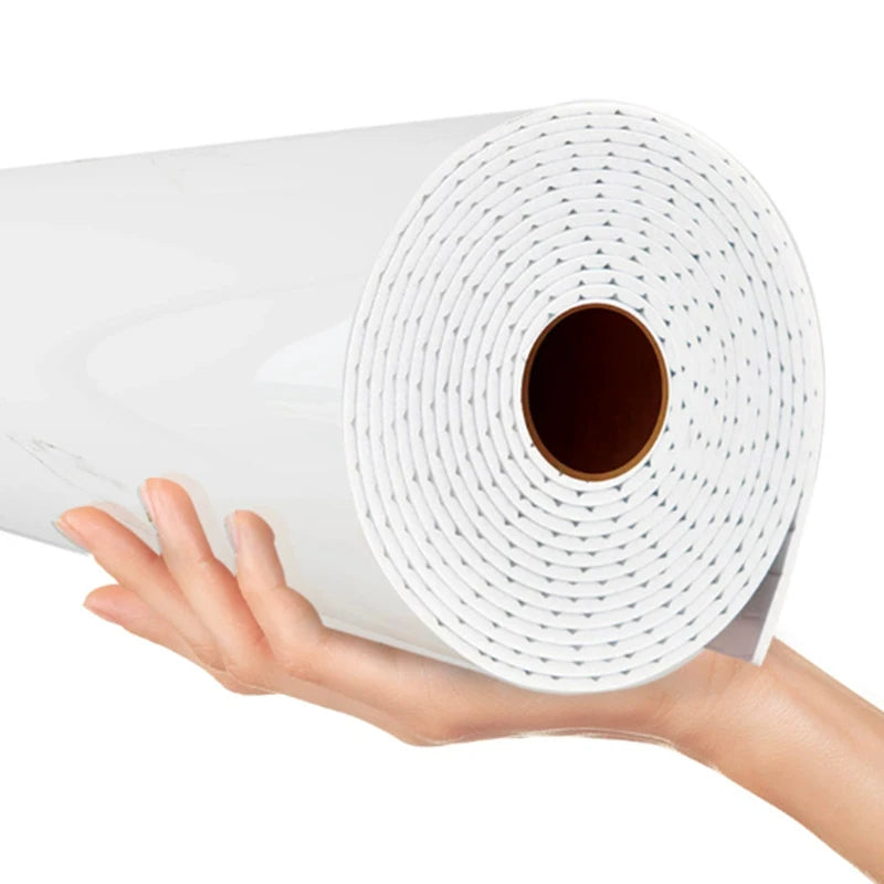 1 roll of 40cm self-adhesive marble imitation ceramic tile PVC wallpaper bathroom waterproof wall sticker bedroom wallpaper