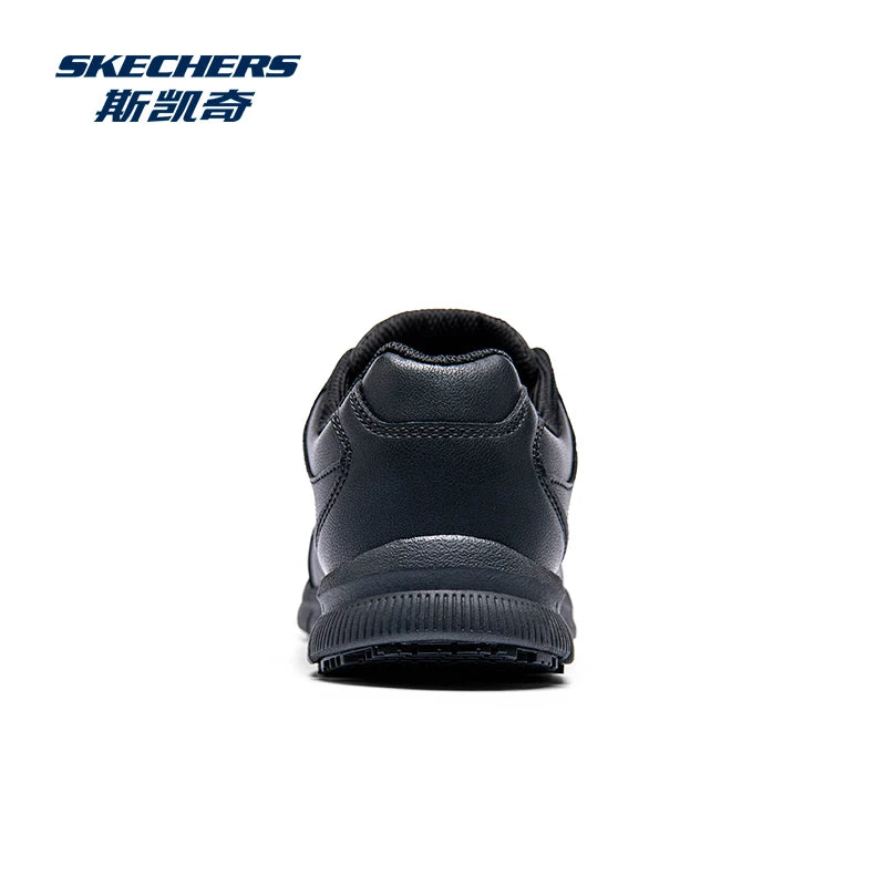 Skechers Chaussures Décontractées pour Hommes en Cuir, Baskets à Semelle Souple, Légères, pour la Course, l'Athlétisme, le Jogging et la Marche