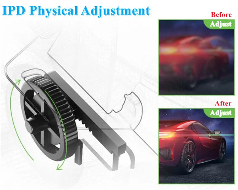 Shinecon Viar Virtual Reality VR Glasses Headset 3D Device Helmet Goggles Lenses For Smartphone Smart Phone Game Cell Mobile Set