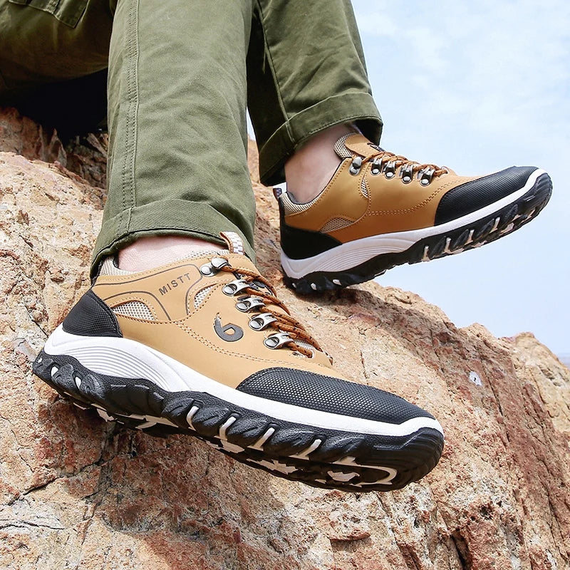 Chaussures de Randonnée pour Homme Camping Course Marche Jogging Baskets Bottes Imperméables Antidérapantes Chaussures de Sport Zapatos Hombre