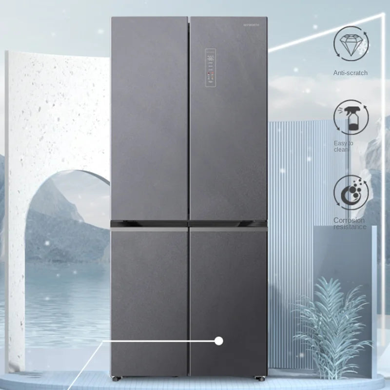 Factory OEM Commercial 4-Door Refrigerator with Bottom Freezer - Bulk Supply for Business & Home Use