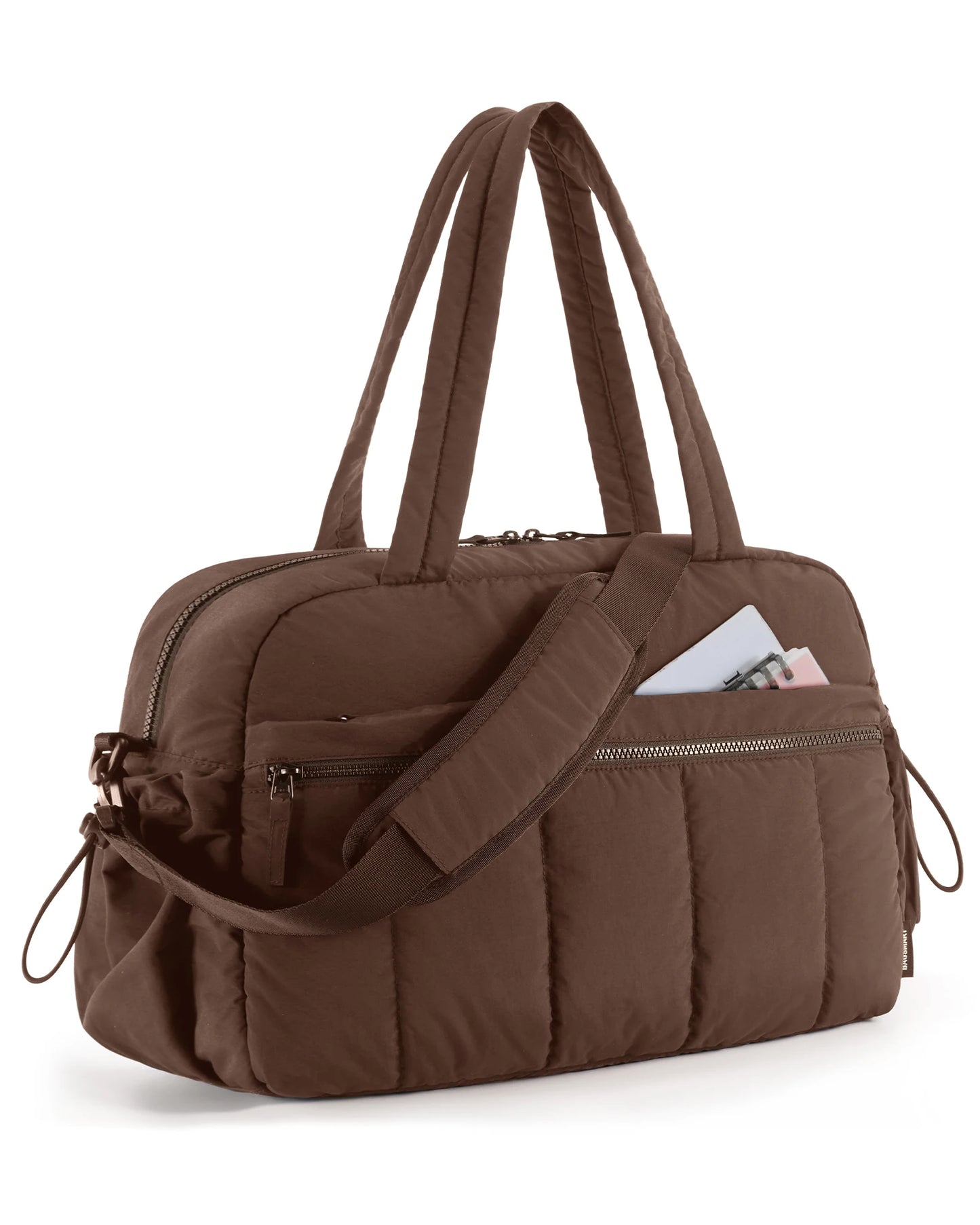 BAGSMART Women Duffle Bag for Travel with Wet Pocket Lightweight Water Resistant Carry on Weekender Gym Bag