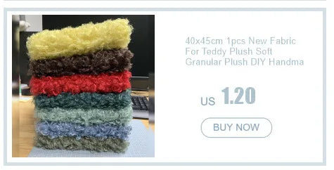 5mm plush fabric sales non elastic 45x50cm short hair plush fabric artificial fur polyester fiber DIY plush mink fabric