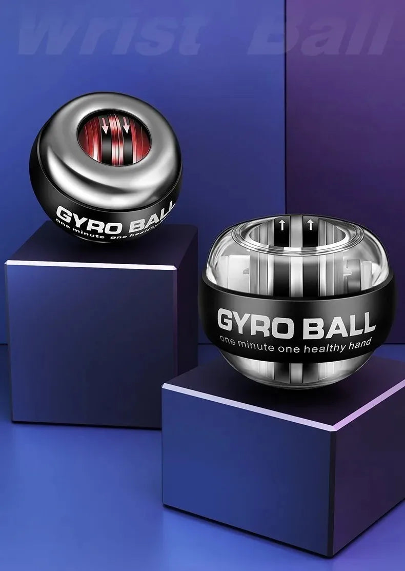 Power Ball Handgelenk-Trainer Gyro Selbststartender Unterarm-Muskelstärker Handgelenkstärker für Konditionstrainingsgeräte