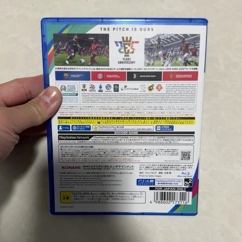 Playstation4 PS4 Gebrauchte Spiele-CD PES2021 Playstation4 Spielekarte PS4 Spiele PES2021 Japanische Version