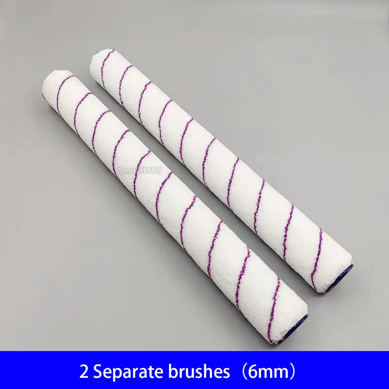 Rouleau à Peinture 18 pouces Brosse Peluche Courte-Moyenne-Longue Outil de Peinture pour Décoration Murale 6MM/9MM Support de Outil de Peinture