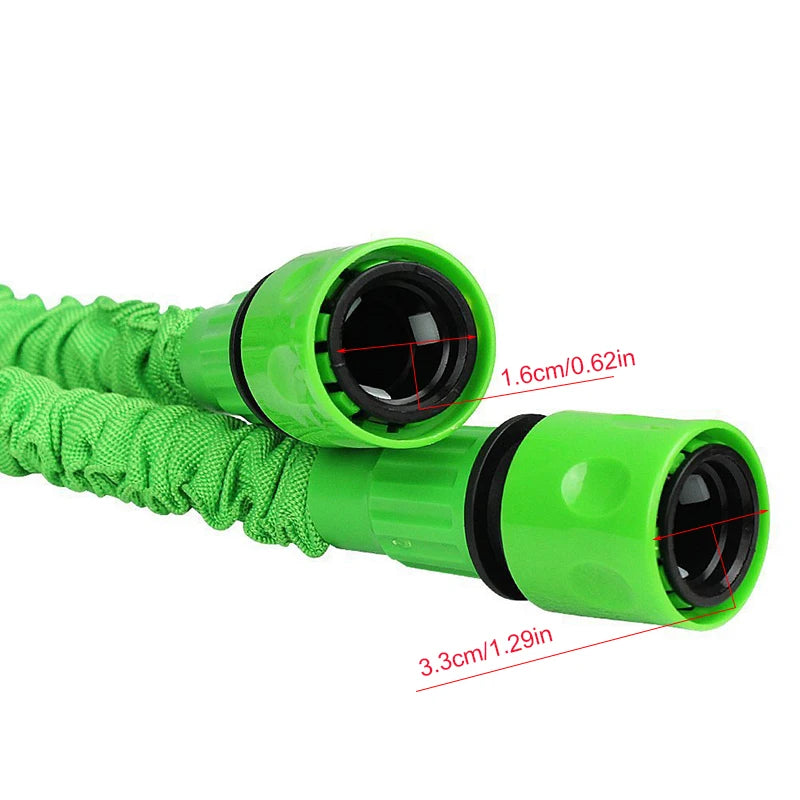 Tuyau d'arrosage magique extensible 25FT-200FT Léger Matériaux Durables 7 Fonctions de Pulvérisation Pistolet Outils d'Arrosage pour Maison et Jardin