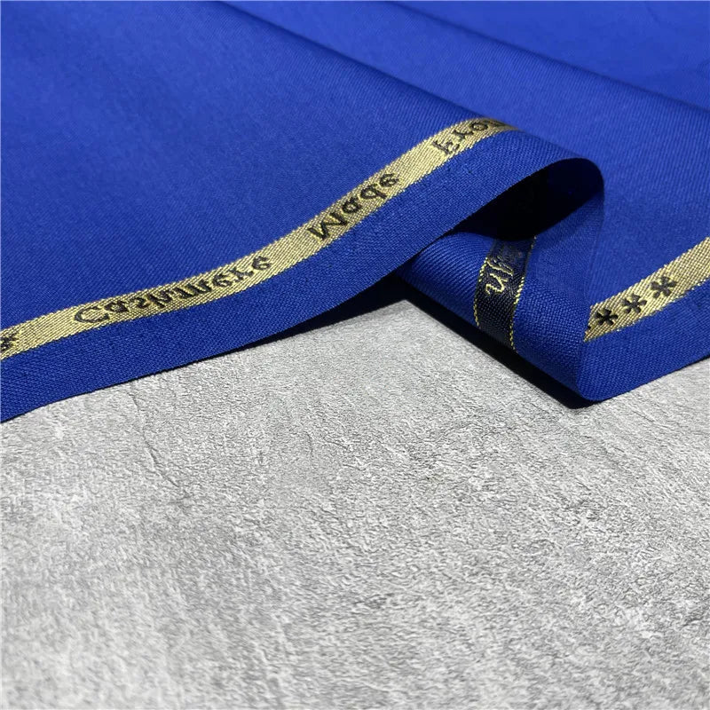 Italienischer Kammgarn-Twill-Stoff – knitterarm – Designeranzüge und Hosenmaterial für Business-Kleidung im Großhandel