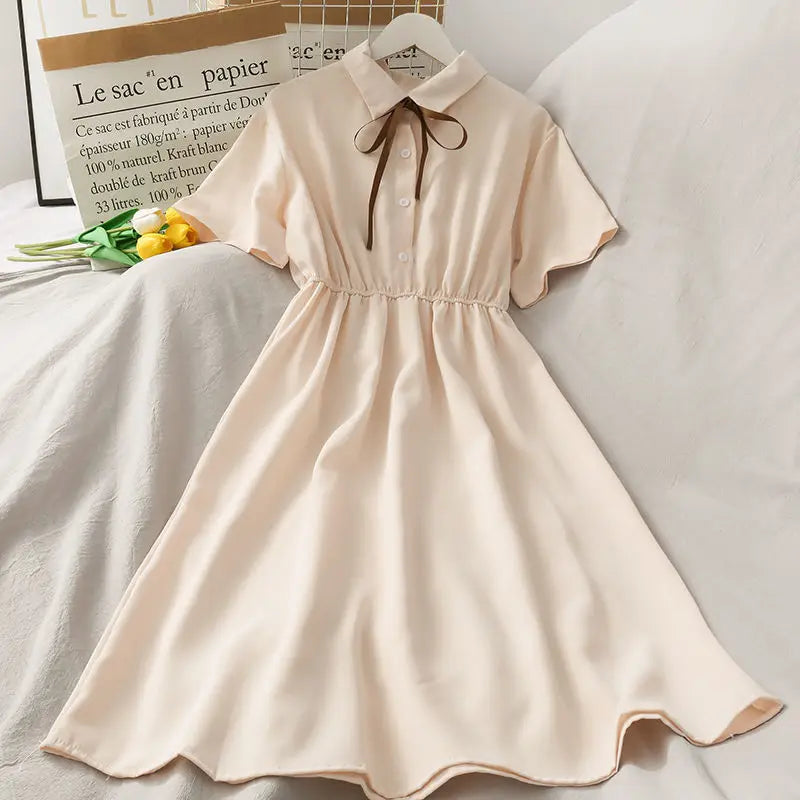 2026 Été Robes pour enfants Robes pour étudiants Vêtements pour enfants Style fête pour adolescents Uniforme de marin Robe de princesse Filles Quotidien 6 9 12 ans Fée