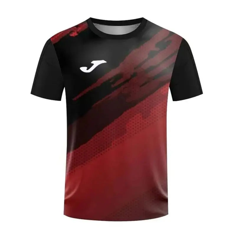 3D-gedruckte Sport-T-Shirts, Homers neue Trikots, Partner-Trainingsanzüge, Rundhals-Kurzarm-Trainings-Outfits