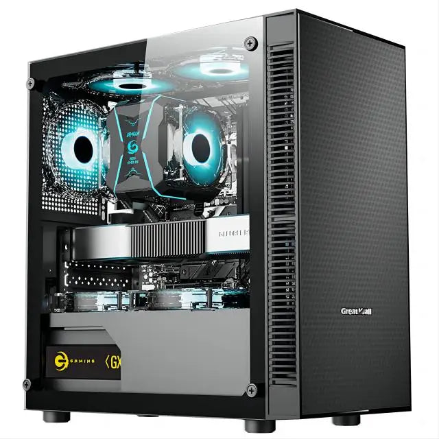 AOTESIER 5 9400 F RX580 PC Gamer Complet Pas Cher, Ensemble d'équipement Informatique Personnalisé, Ordinateurs de Bureau Préassemblés, Vente en Gros, Assemblage PC Gamer de Bureau