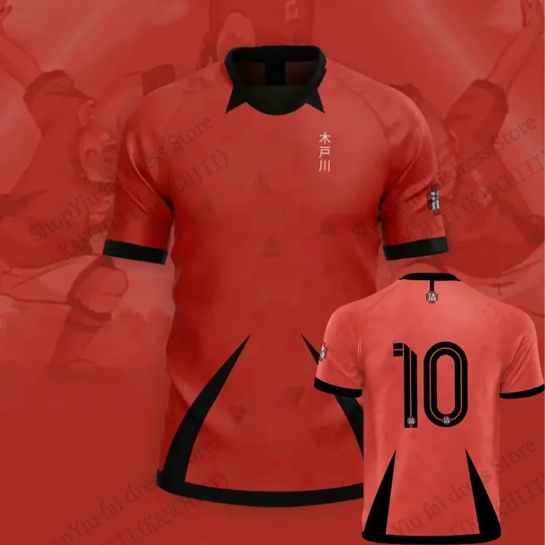 Anime Jersey Inazuma Eleven Kaio Football 3D Print T-shirt Men Women Fashion Short Sleeve Sports Tshirt Kids Tops Tee Mark Evens