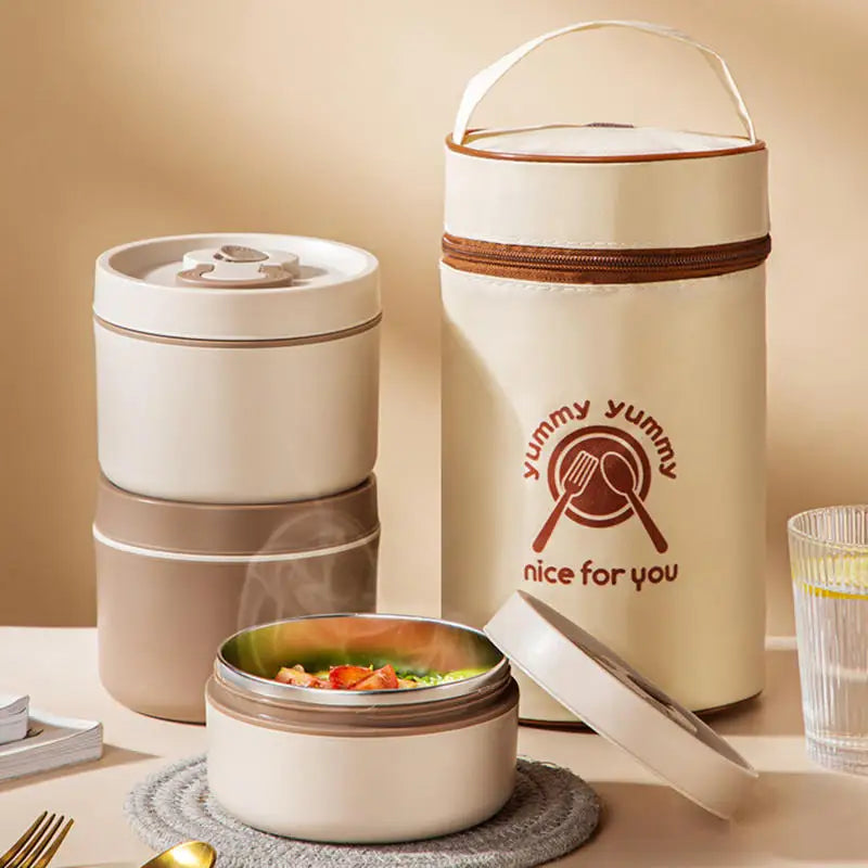 350ml/650ml Food Thermal Jar Insulated Soup Cup Thermos Containers Stainless Steel Lunch Box Thermo Keep Hot for School Children