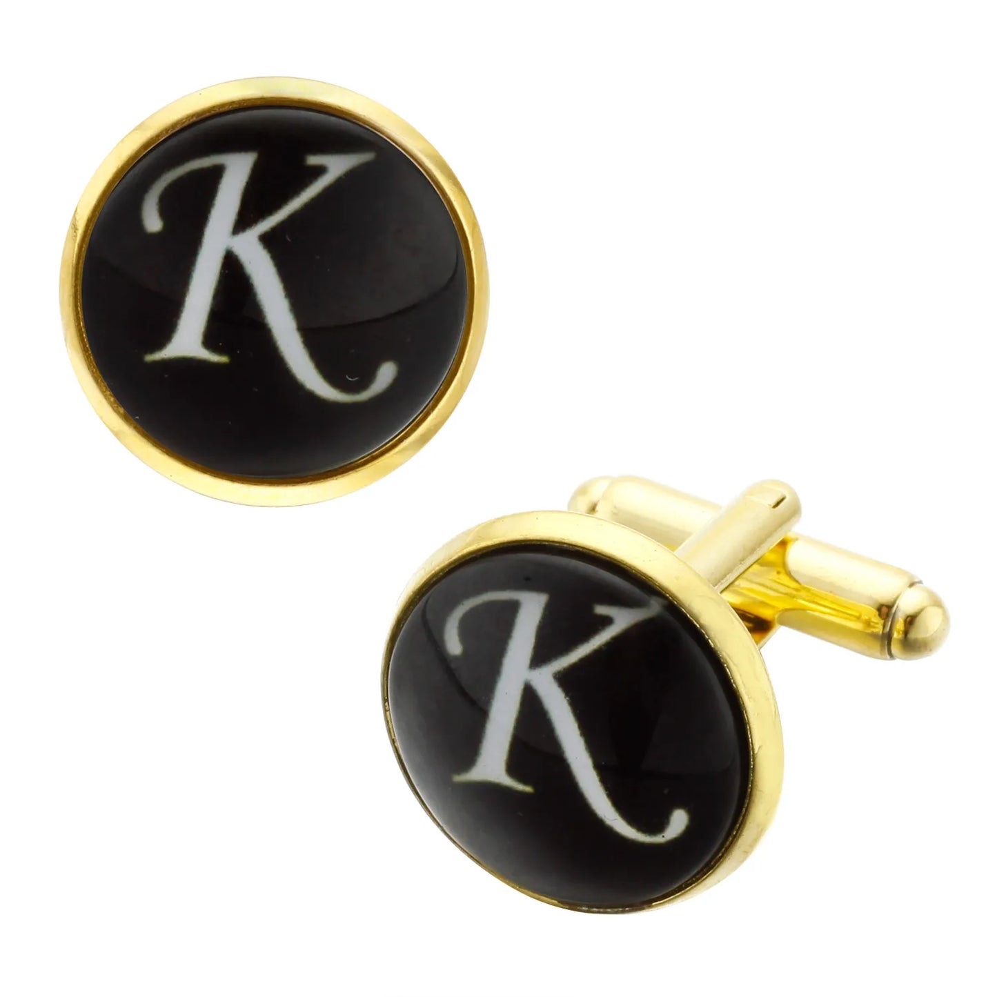 Quality Gems Craft Manschettenknöpfe Blumenmuster Golden Horse Muster Stoff Französische Ovale Hemd gemelos cuff links