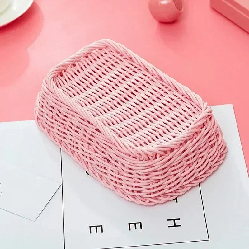 Plastic Storage Box Container Desk Organizers Stationery Cosmetics Toy Basket with Lid Drawer Jewelry Case Kitchen Home Supplies