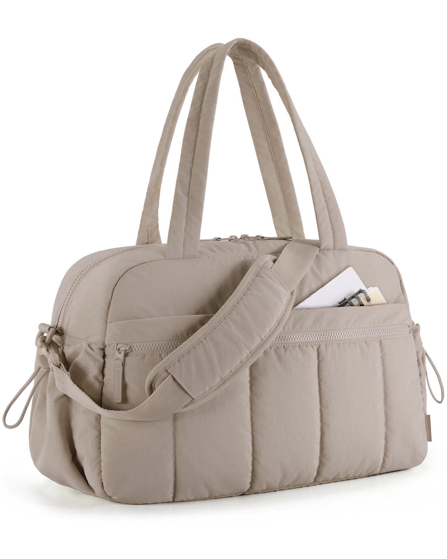 BAGSMART Sac de voyage pour femme avec compartiment étanche, sac de sport, sac de week-end, sac de cabine, sac Boston, sacs de plage étanches