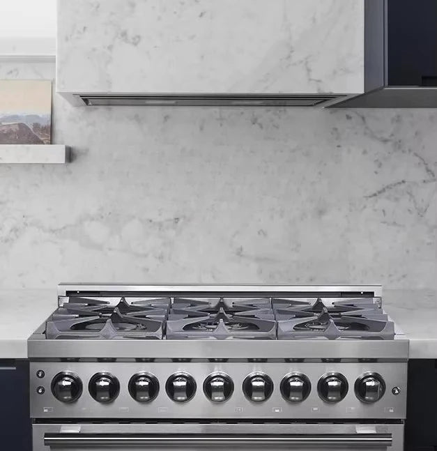 Gas Stove 900mm Width All In 1 Freestanding Stove With Oven 6 Burners Cooker With
