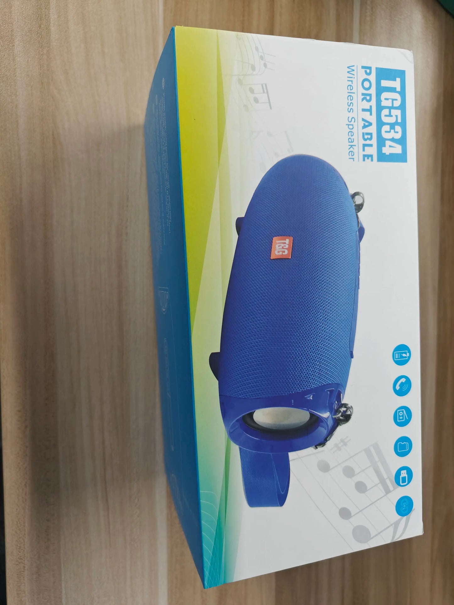 Subwoofer Bluetooth Lautsprecher Tragbare Soundbox Musik Drahtloser Tieftöner Bass Computer PC TV Radio FM 10W Leistungsstark Groß