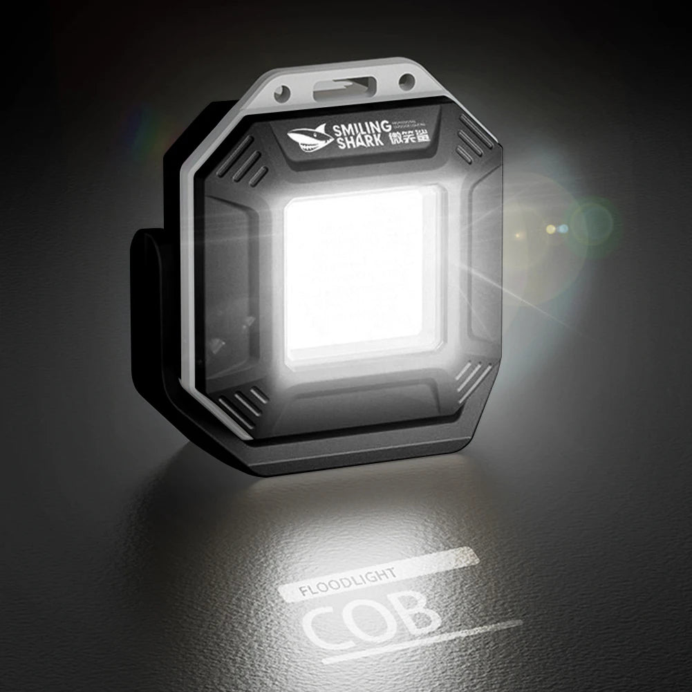 COB LED Work Light Rechargeable Flashlight with Magnetic Base Inspection Light Waterproof Torch Light for Car Repair Flashlight