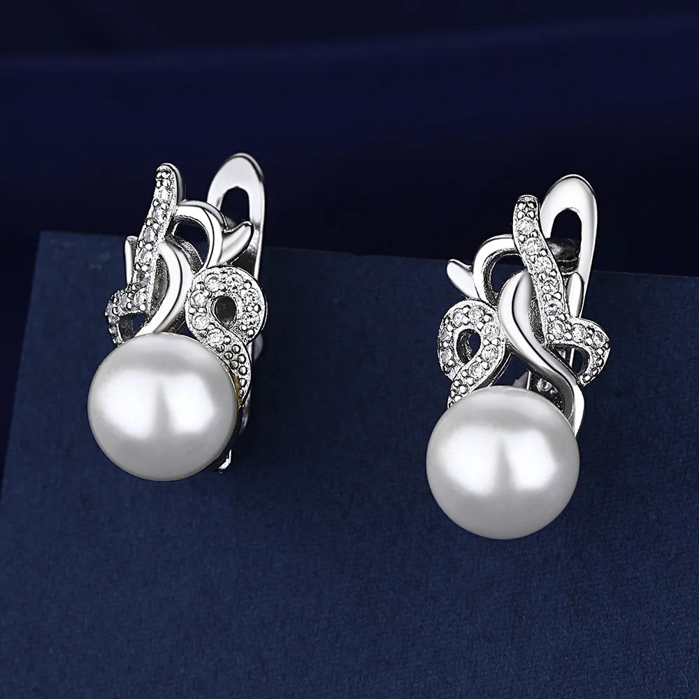 Ohrringe aus 925er Sterlingsilber, Schmuck, hochwertige Retro-Ohrringe mit einfachem Muster, lila-weiße Zirkon-Ohrringe, Bestseller
