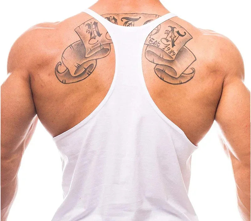 Vêtements Homme Musculation et Fitness Débardeur Stringer Homme Sportswear Vêtements T-shirt Gilet Chemise T-shirts Débardeurs d'entraînement Musculation