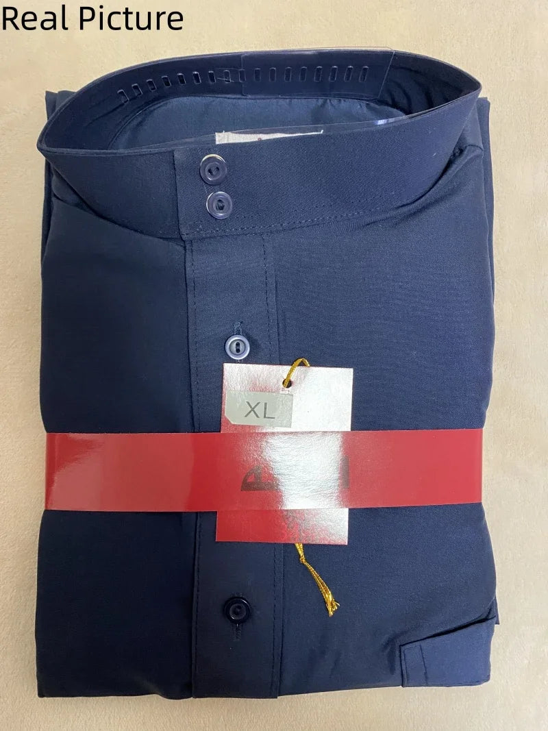 Islamische Kleidung Herren Langarm Locker Muslimische Männer Saudi-Arabien Pakistan Kurta Muslimische Kostüme Muslimisches Kleid Kaftan Thobe