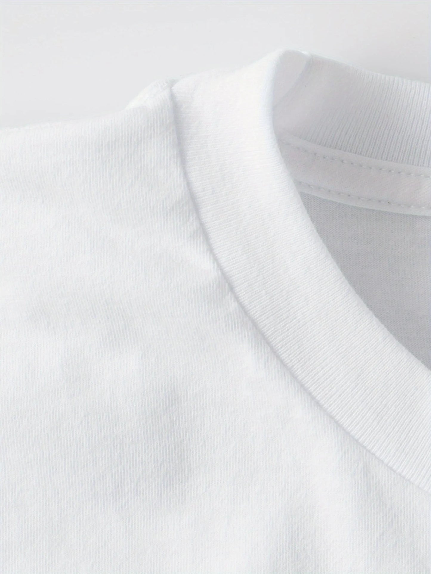 Kurzärmeliges Paris Eiffelturm bedrucktes Rundhals-T-Shirt für Damen – lässig, Sommer, Frühling, ästhetische Kleidung